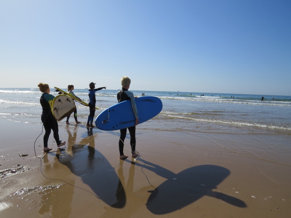 surfing, Taghazout, Maroko, Holly Cow
